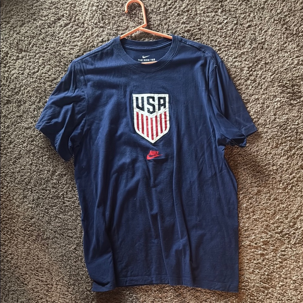 Nike Blue Short Sleeve Sports Tee